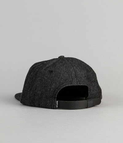 The Quiet Life Smoking Girl Polo Cap - Black Denim