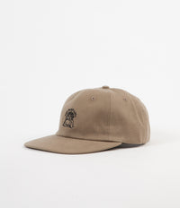 The Quiet Life Smoking Girl Polo Cap - Tan