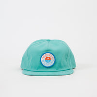 The Quiet Life Solar Relaxed Snapback Cap - Aqua thumbnail