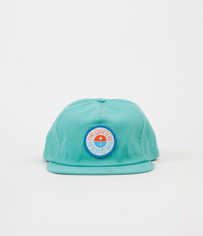 The Quiet Life Solar Relaxed Snapback Cap - Aqua