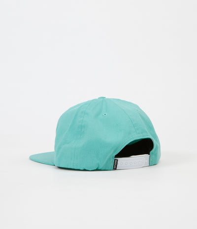 The Quiet Life Solar Relaxed Snapback Cap - Aqua