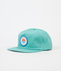 The Quiet Life Solar Relaxed Snapback Cap - Aqua