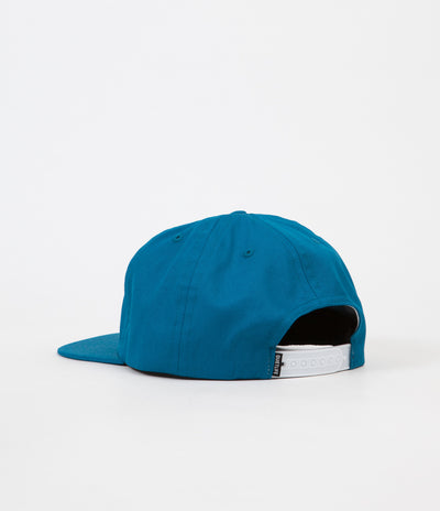 The Quiet Life Solar Relaxed Snapback Cap - Blue Jay