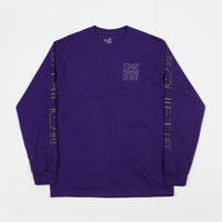 The Quiet Life Start Making Sense Long Sleeve T-Shirt - Purple thumbnail