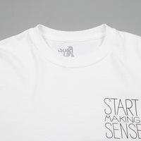 The Quiet Life Start Making Sense Long Sleeve T-Shirt - White thumbnail