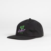 The Quiet Life Summer Palm Nylon Cap - Black thumbnail