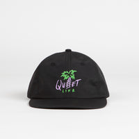 The Quiet Life Summer Palm Nylon Cap - Black thumbnail