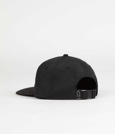 The Quiet Life Summer Palm Nylon Cap - Black