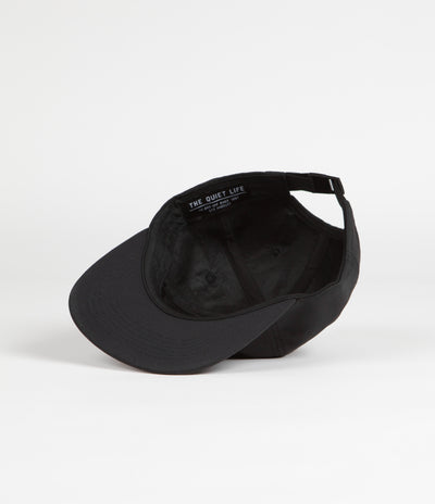 The Quiet Life Summer Palm Nylon Cap - Black