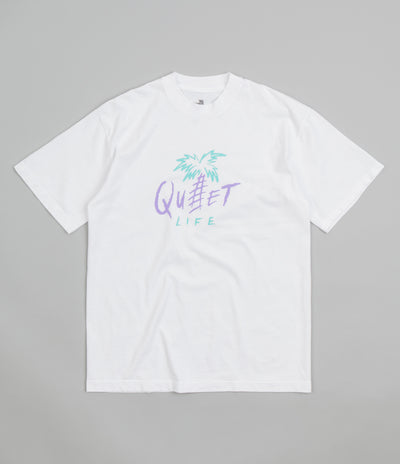 The Quiet Life Summer Palm T-Shirt - White