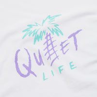 The Quiet Life Summer Palm T-Shirt - White thumbnail