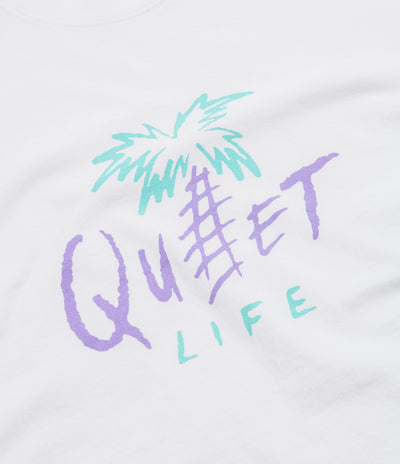 The Quiet Life Summer Palm T-Shirt - White