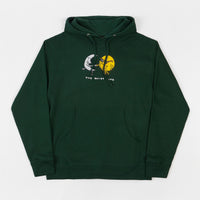 The Quiet Life Sun & Moon Hoodie - Hunter Green thumbnail