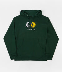 The Quiet Life Sun & Moon Hoodie - Hunter Green