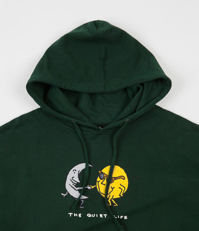 The Quiet Life Sun & Moon Hoodie - Hunter Green