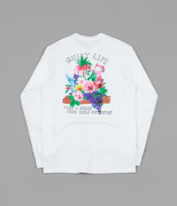 The Quiet Life Take A Break Long Sleeve T-Shirt - White