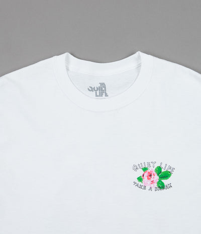 The Quiet Life Take A Break Long Sleeve T-Shirt - White