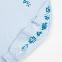 The Quiet Life Vase Long Sleeve T-Shirt - Light Blue thumbnail