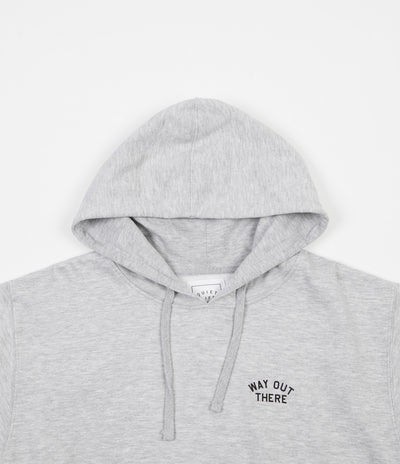 The Quiet Life Way Out Hooded Sweatshirt - Heather Grey