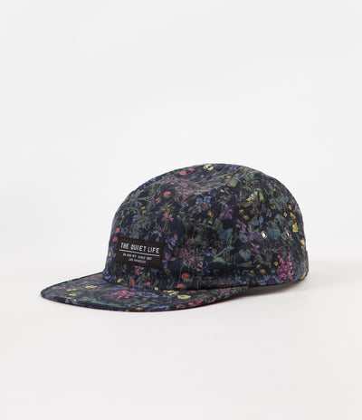 The Quiet Life Wild Wood 5 Panel Camper Cap - Floral