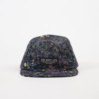 The Quiet Life Wild Wood 5 Panel Camper Cap - Floral thumbnail