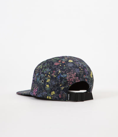 The Quiet Life Wild Wood 5 Panel Camper Cap - Floral