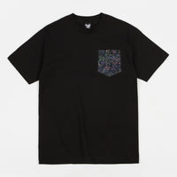 The Quiet Life Wild Wood Pocket T-Shirt - Black thumbnail