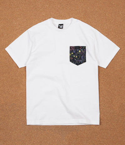 The Quiet Life Wild Wood Pocket T-Shirt - White