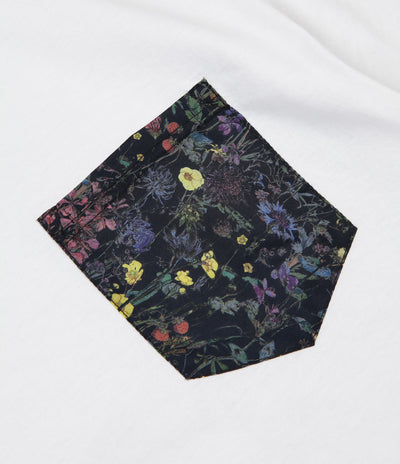 The Quiet Life Wild Wood Pocket T-Shirt - White