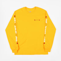 The Quiet Life World Peace Long Sleeve T-Shirt - Gold thumbnail