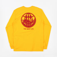 The Quiet Life World Peace Long Sleeve T-Shirt - Gold thumbnail