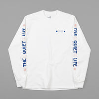 The Quiet Life World Peace Long Sleeve T-Shirt - White thumbnail