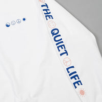 The Quiet Life World Peace Long Sleeve T-Shirt - White thumbnail