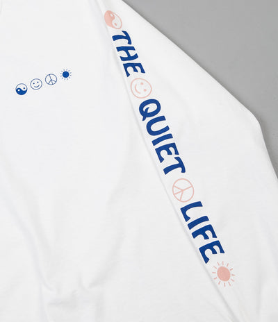 The Quiet Life World Peace Long Sleeve T-Shirt - White