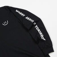 The Quiet Life Worry Long Sleeve T-Shirt - Black thumbnail