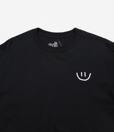 The Quiet Life Worry Long Sleeve T-Shirt - Black