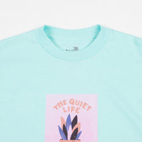 The Quiet Life Yawn Plant Long Sleeve T-Shirt - Mint thumbnail