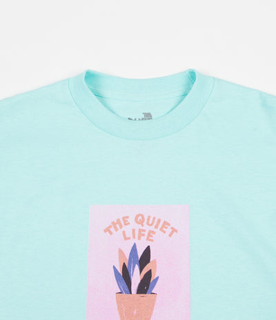 The Quiet Life Yawn Plant Long Sleeve T-Shirt - Mint