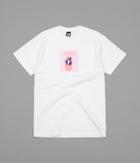 The Quiet Life Yawn Plant T-Shirt - White