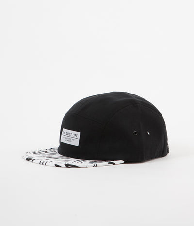 The Quiet Life Ziggity 5 Panel Cap - Black Upper