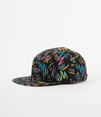 The Quiet Life Ziggity 5 Panel Cap - Multi All Over