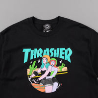 Thrasher Babes T-Shirt - Black thumbnail