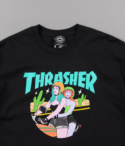 Thrasher Babes T-Shirt - Black