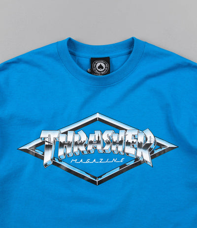 Thrasher Diamond Emblem T-Shirt - Sapphire