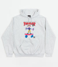 Thrasher Kid Cover Hoodie - Ash Grey