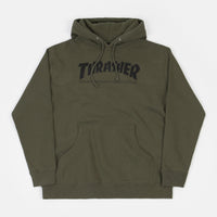 Thrasher Skate Mag Hoodie - Army thumbnail