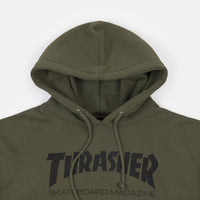 Thrasher Skate Mag Hoodie - Army thumbnail