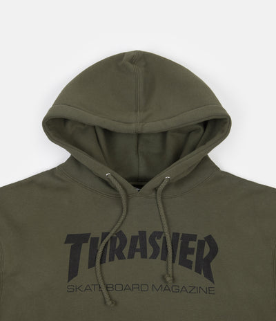 Thrasher Skate Mag Hoodie - Army