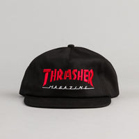 Thrasher Two Tone Skate Mag Cap - Black / Red thumbnail