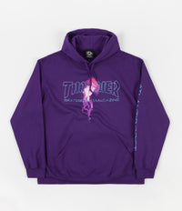 Thrasher x Atlantic Drift Hoodie - Purple